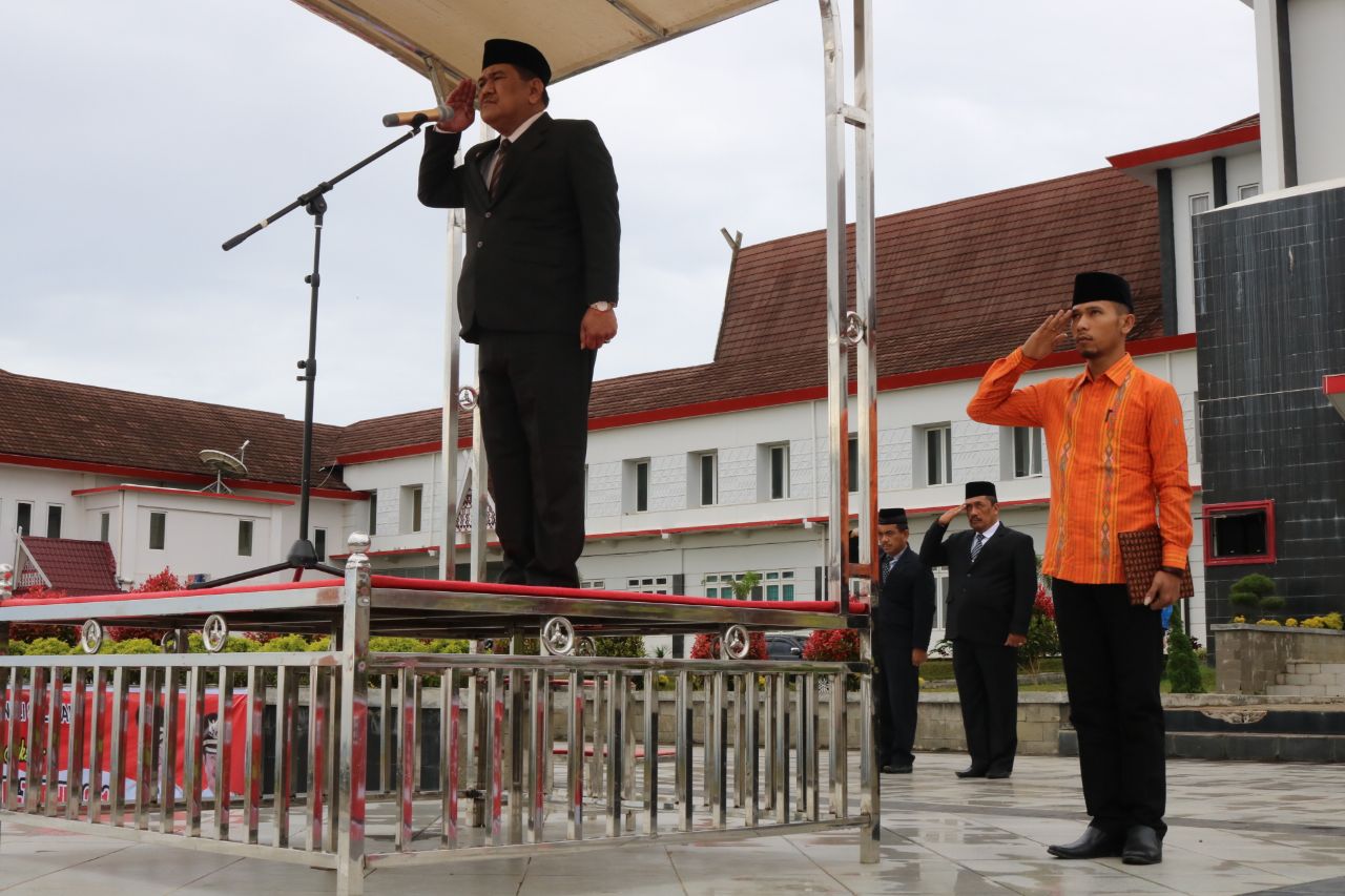 Pemkab Tapsel Gelar Upacara Peringatan Hari Lahir Pancasila